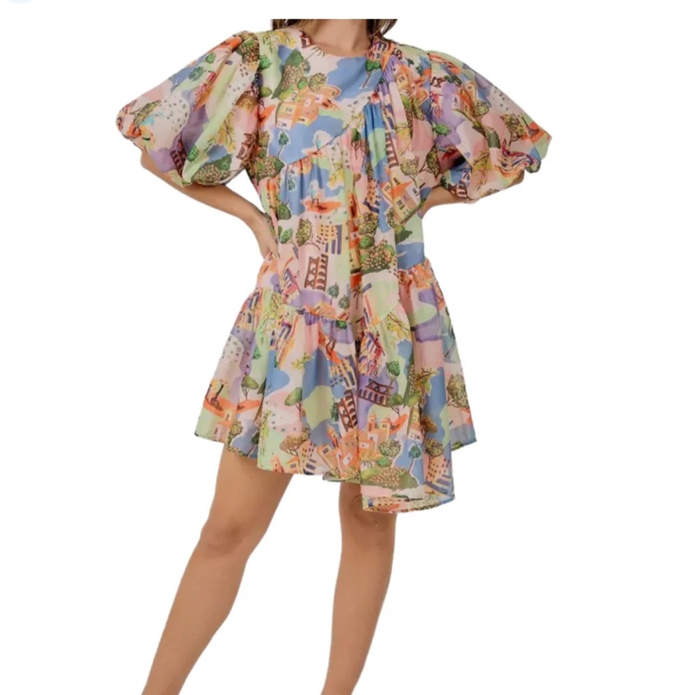 Boutique Amalfi Asymmetrical Dress Size M